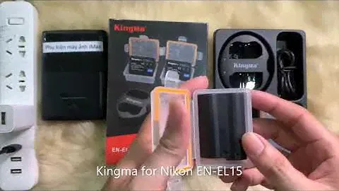 Review Bộ pin sạc Kingma cho Nikon EN-EL15