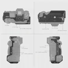 Комплект SmallRig 3738 для Nikon Z9, клетка и верхняя ручка, Черный, 3738 для Nikon Z9, клетка и верхняя ручка