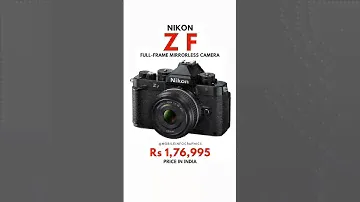 Nikon Z F Launched in India 🇮🇳