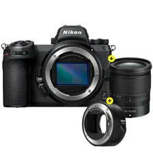 Фотоаппарат Nikon Z6Kit Nikkor Z 24-70mm f/4S Black + FTZ адаптер
